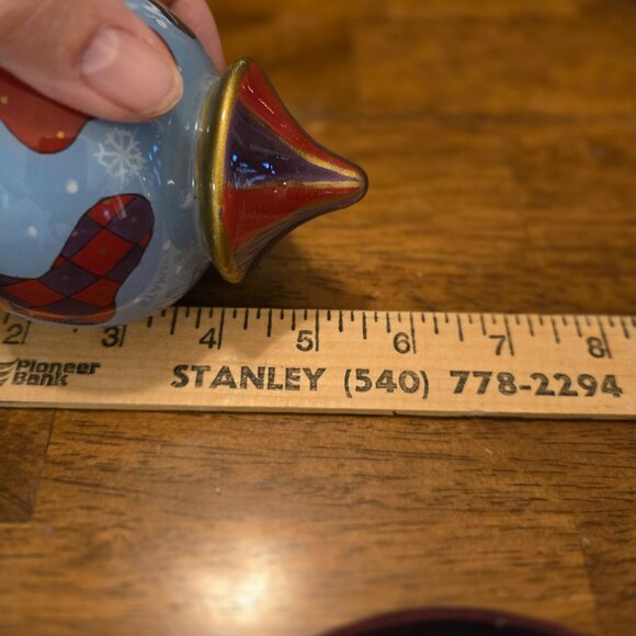 Pier 1 Li Bien Christmas Stockings Ornament - Picture 8 of 11